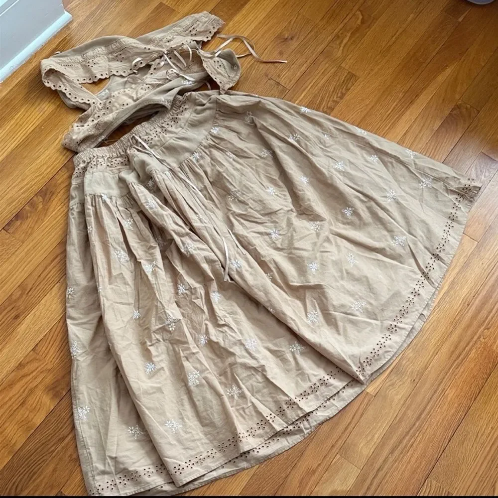 New Free People Gesibelle Set Size Xs